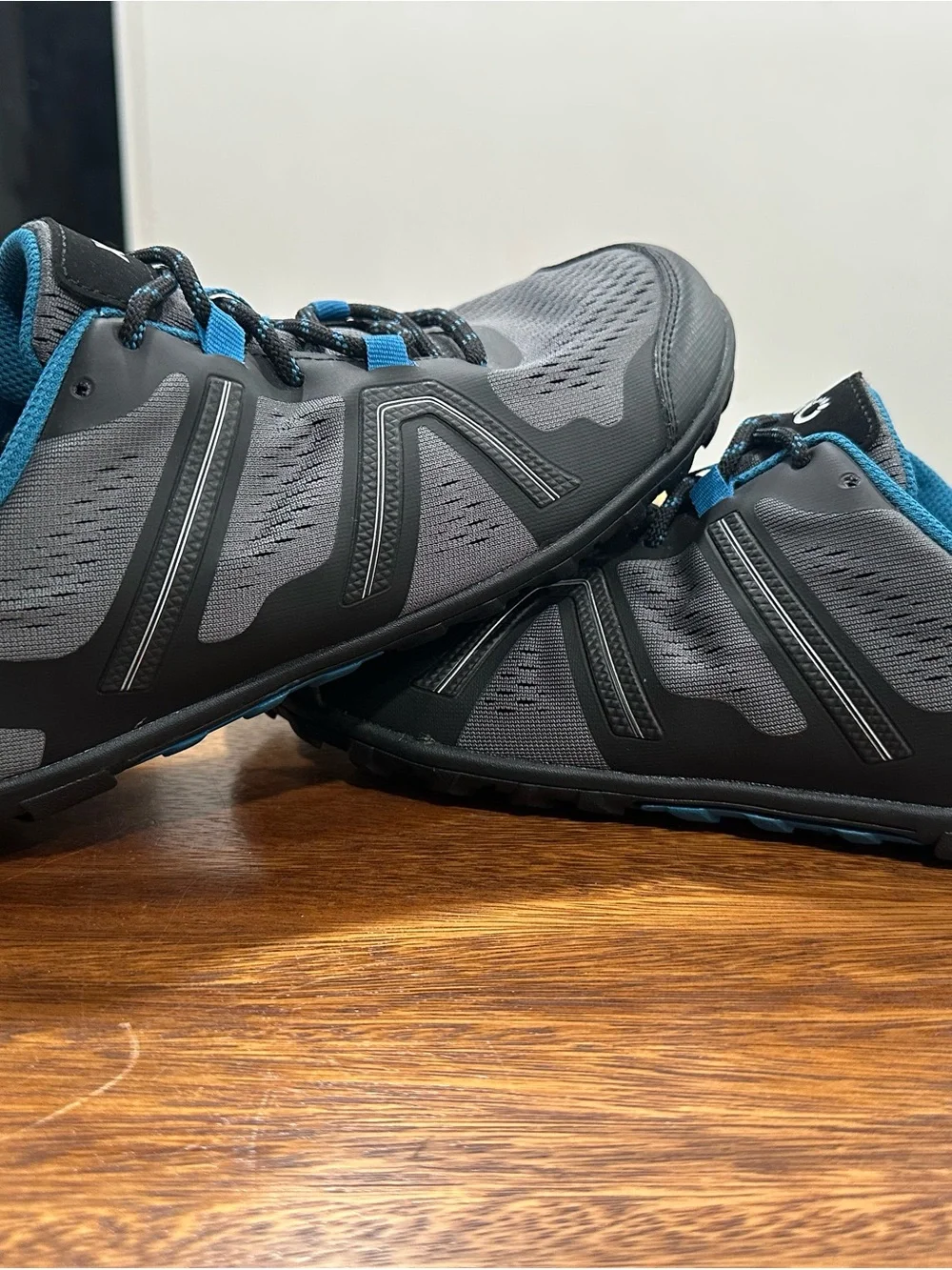 Xero Shoes Mesa Trail Minimalist Hiking Shoe Blue Gray Men’s Sz 10.5 1st Gen